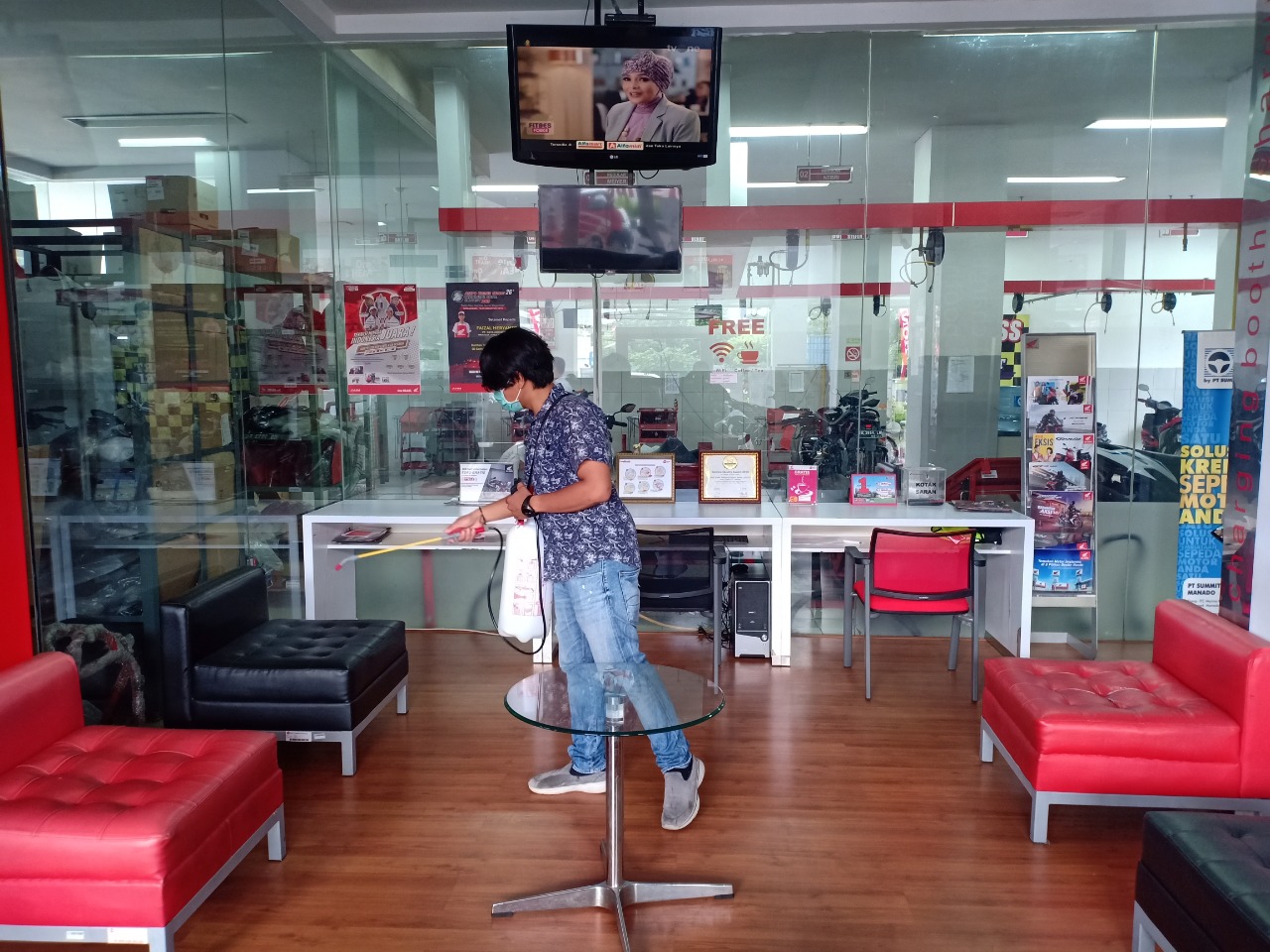 AHASS Tingkatkan Kenyamanan Pelayanan Purna Jual Sepeda Motor Honda